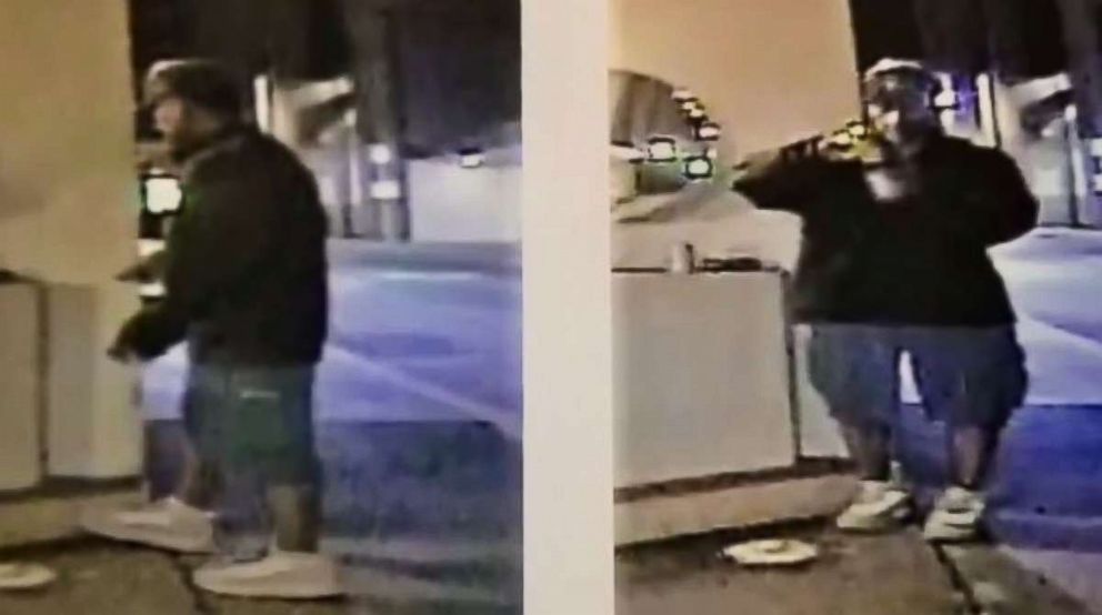 PHOTO: Los Angeles police released surveillance footage of a suspect in the beating deaths of two homeless men in the city over the past few weeks.