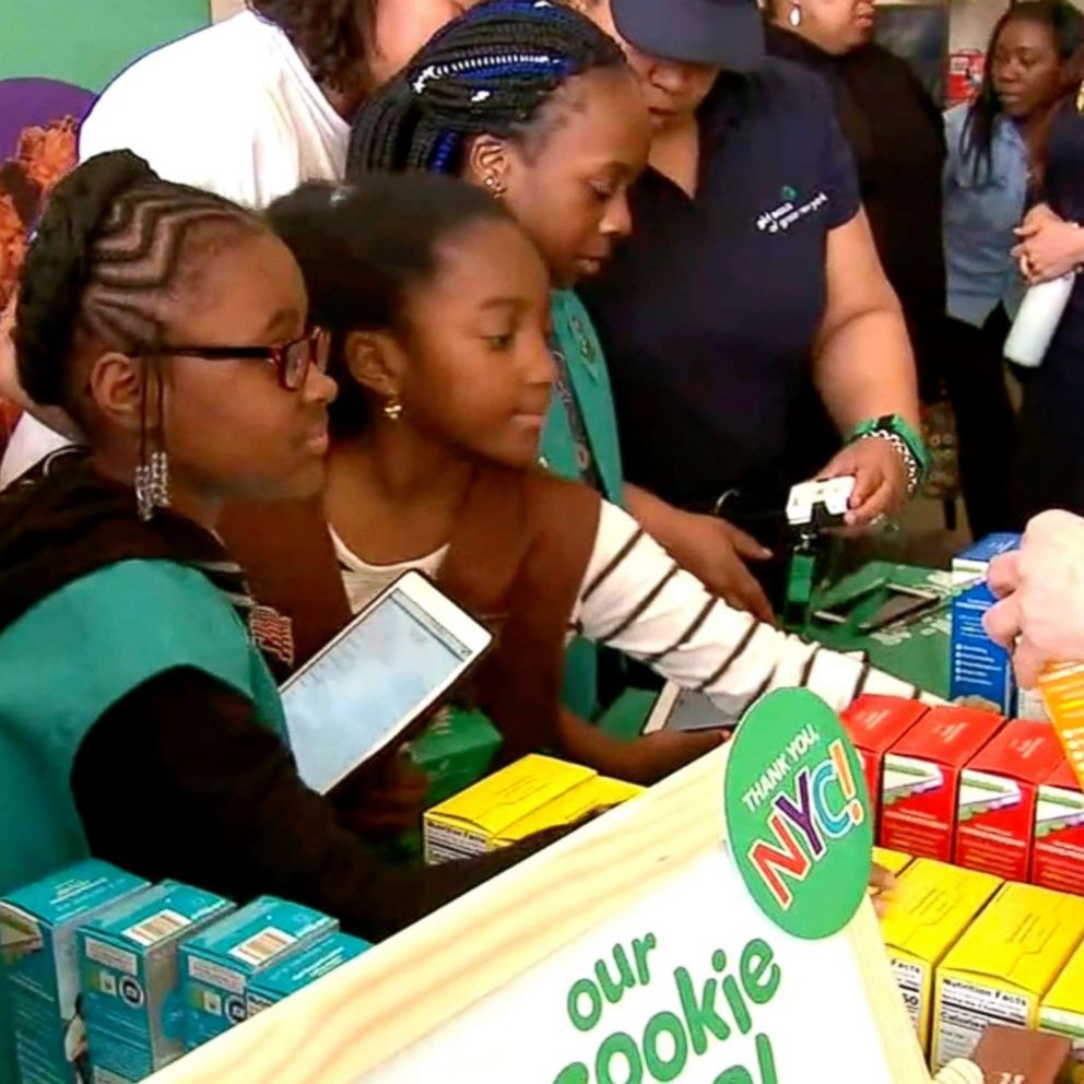 VIDEO: Troop 6000, New York City's first homeless shelter-based troop, plans to sell at least 6,000 boxes this week.