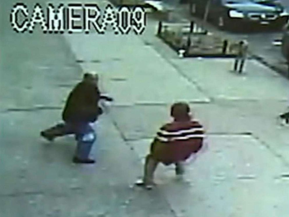 PHOTO: A good samaritan came to the assistance of an elderly couple after they were attacked on the street.