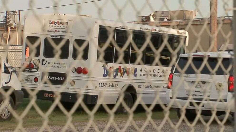 PHOTO: A 3-year-old boy left unattended in a blistering-hot daycare bus for at least three-and-a-half hours has died in Houston.