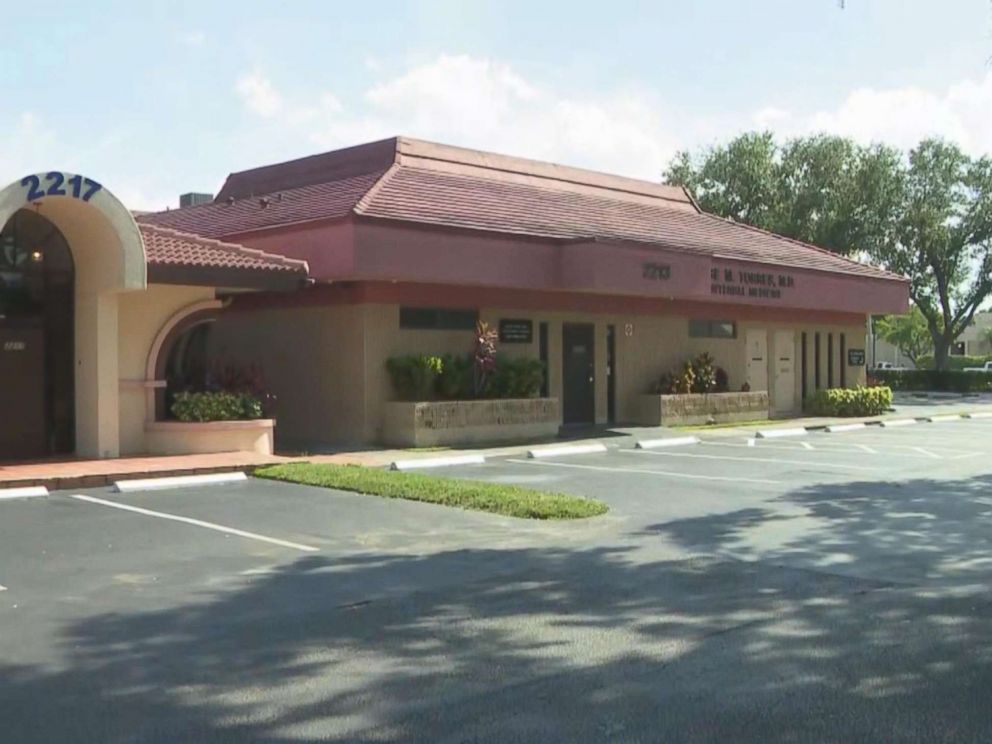 PHOTO: The parking lot where 1-year-old boy died on July 13, 2018, after being left in a hot car for over eight hours in Pembroke Pines, Fla.