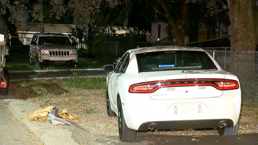 PHOTO: A child died after being left inside a hot car in Tampa, Fla., on Oct. 14, 2019.