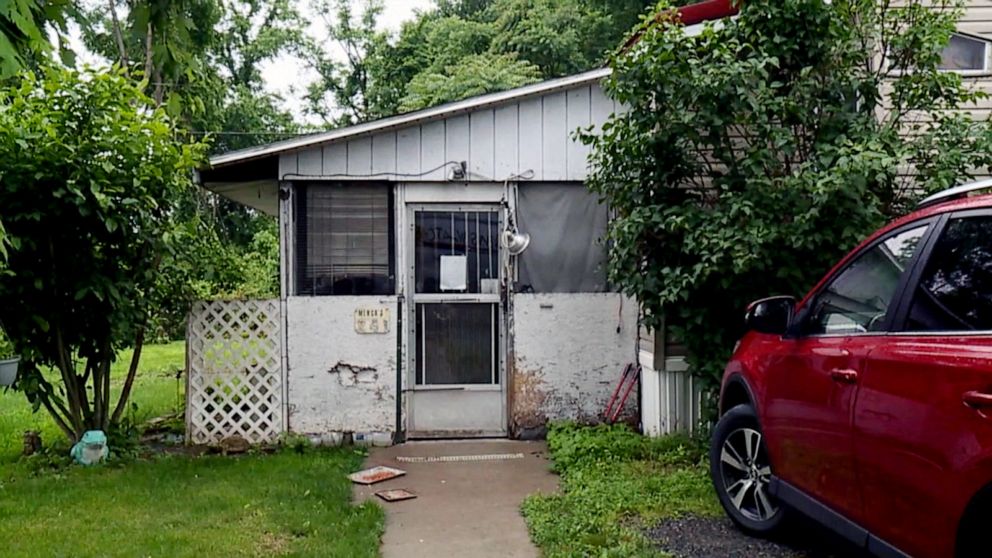PHOTO: The residence of an elderly couple whose caregiver allegedly tried to poison them, Northumberland County, Penn.