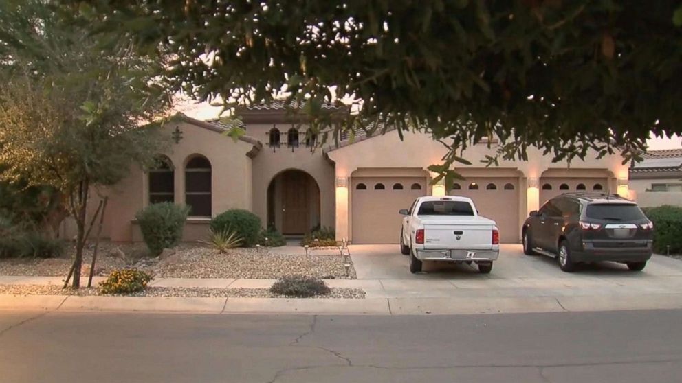 PHOTO: The home in Litchfield Park, Ariz., where officials say an 11-year-old boy fatally shot his grandmother before turning the gun on himself the night of Nov. 3, 2018.