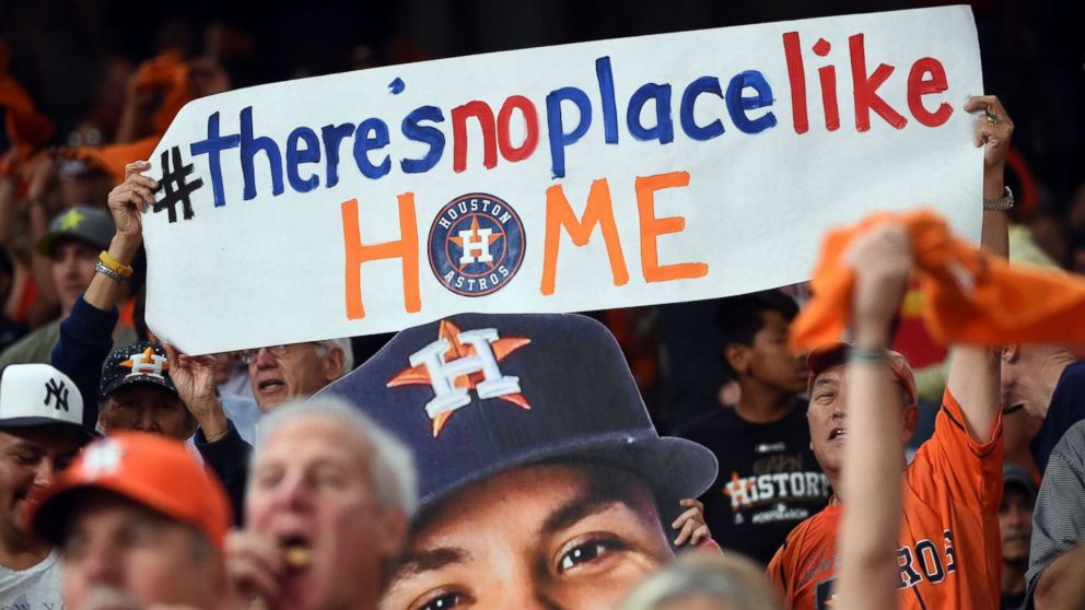 Houston rallies around World Series-bound Astros after Harvey - ABC News