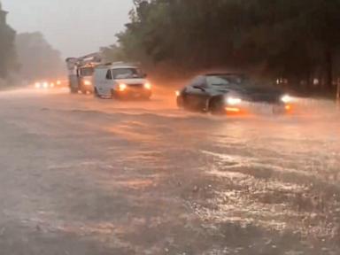Houston area faces ‘life-threatening’ flood conditions as severe weather hits Texas