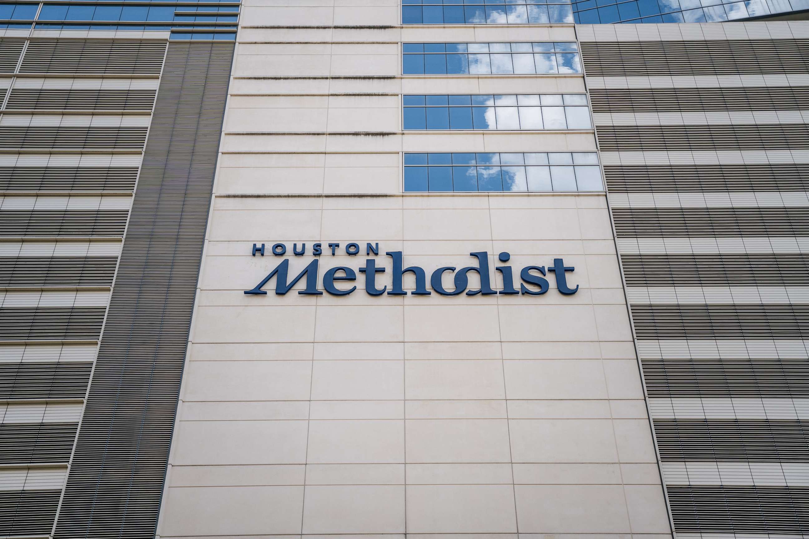 PHOTO: The exterior of the Houston Methodist Hospital is pictured on June 9, 2021 in Houston. Houston Methodist Hospital has suspended 178 employees without pay for 14 days for their refusal to comply with its COVID-19 vaccine requirement.