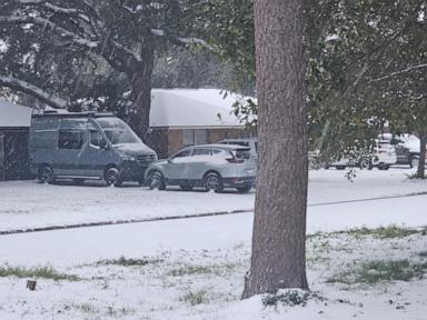 Historic snowstorm hitting the South from Texas to Florida