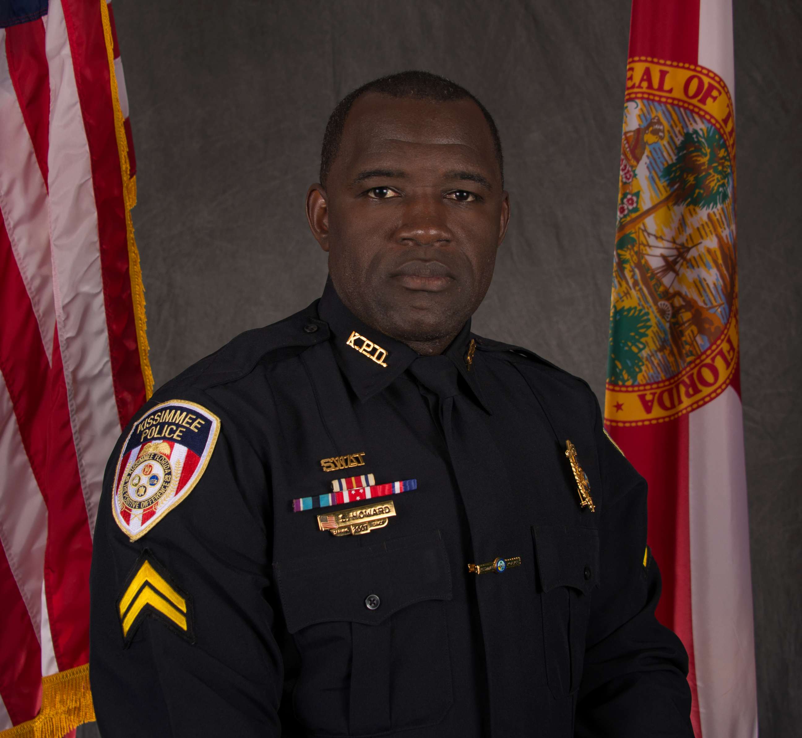 PHOTO: Sgt. Sam Howard, a 10-year veteran of the Kissimmee Police Department, was in "grave critical condition” after he was shot on Friday August 19, 2017.