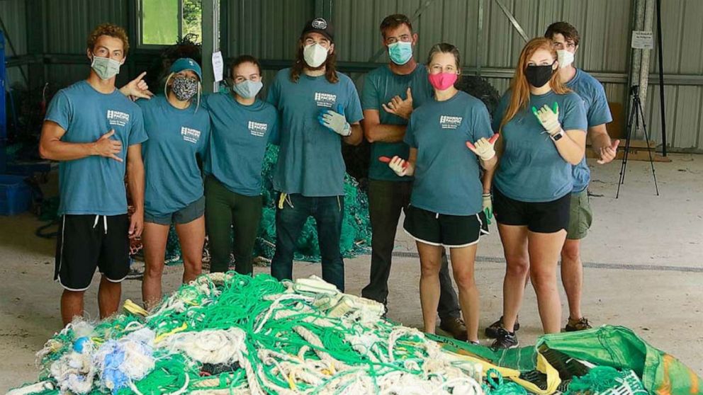 PHOTO: The Hawaii Pacific University's Center for Marine Debris Research is testing a program in which it will pay commercial fisheries a "bounty" to remove derelict fishing gear and other marine debris from the ocean.