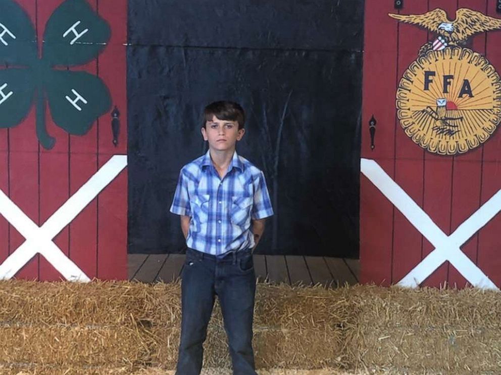 PHOTO: A boy from Ohio donated his livestock premiums from the Huron County Fair to St. Jude Children’s Research Hospital.