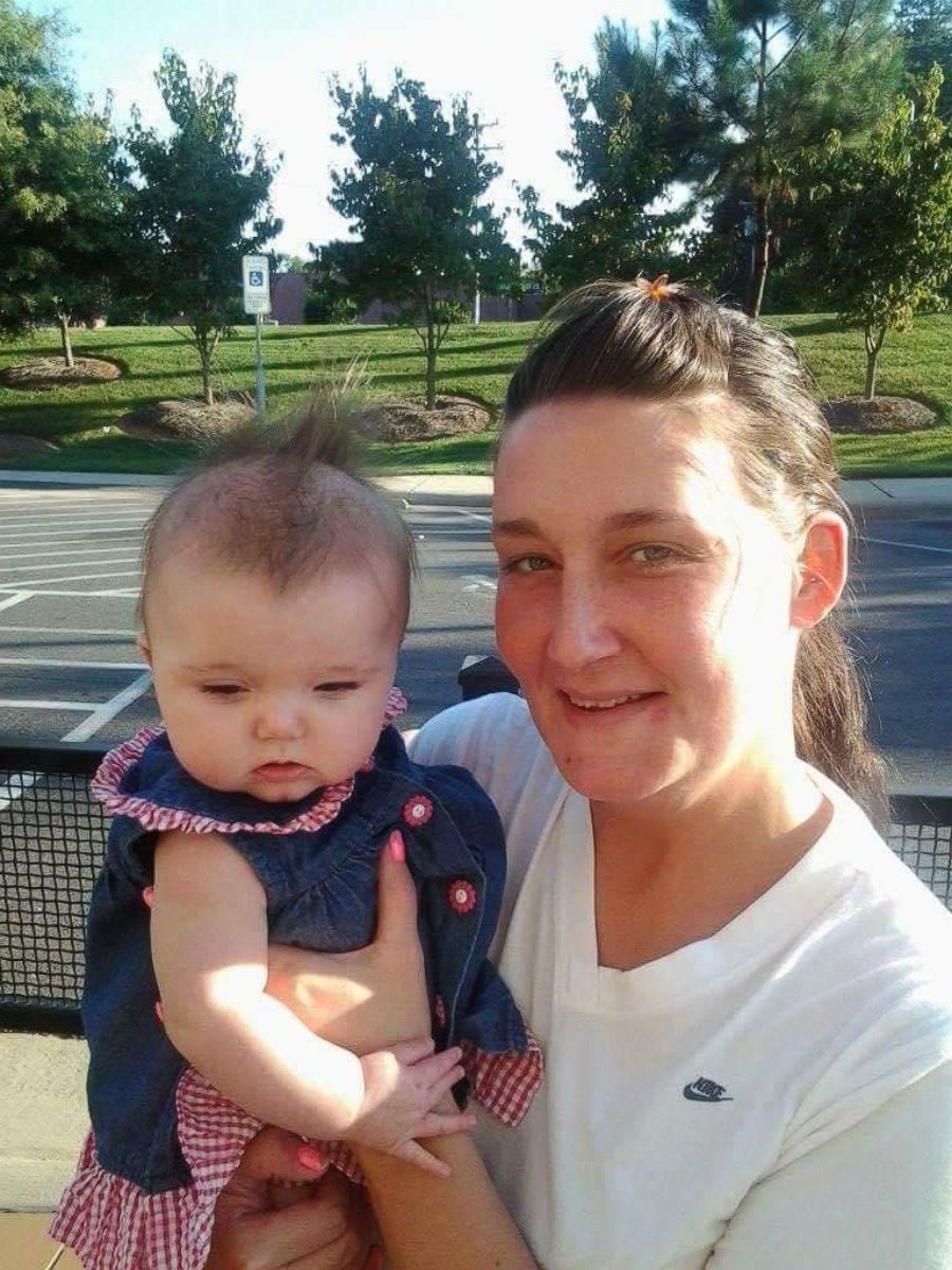 PHOTO: Braelynn Dalsing is pictured with her birth mother Erica Keisler, who visits her regularly.