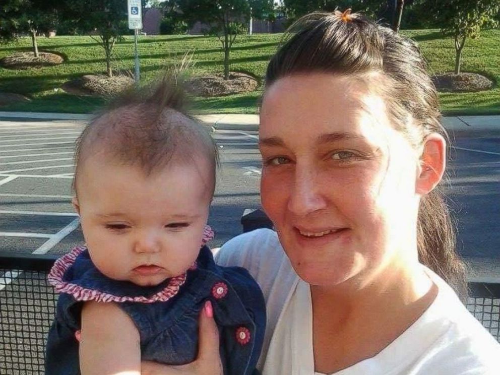 PHOTO: Braelynn Dalsing is pictured with her birth mother Erica Keisler, who visits her regularly.
