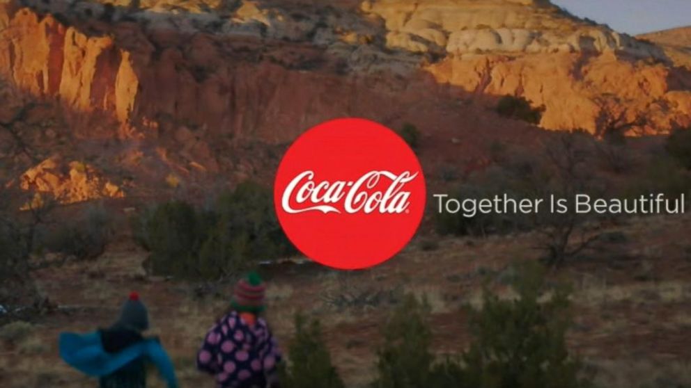 PHOTO: The soft drink company's ad featured "America the Beautiful" in multiple languages.