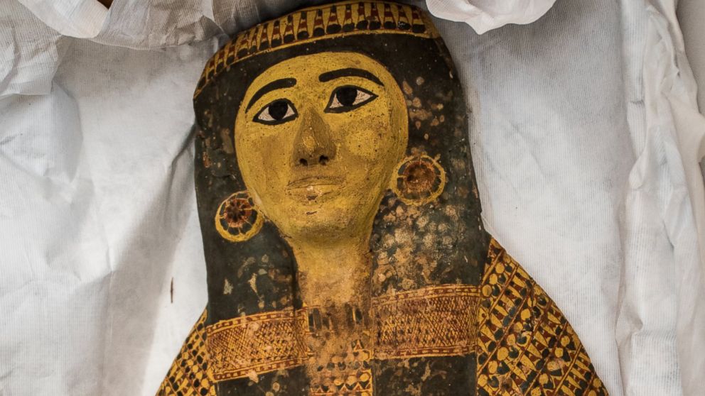 One of a series of illegally smuggled ancient artifacts repatriated to the government of Egypt at a ceremony December 1, 2016 at the Egyptian Embassy in Washington.