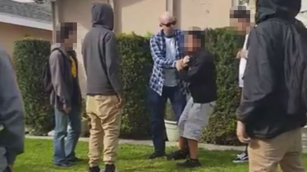 PHOTO: A 13-year-old teen allegedly threatened to shoot an off-duty LAPD officer Tuesday afternoon, prompting the officer to attempt to detain him, police said.