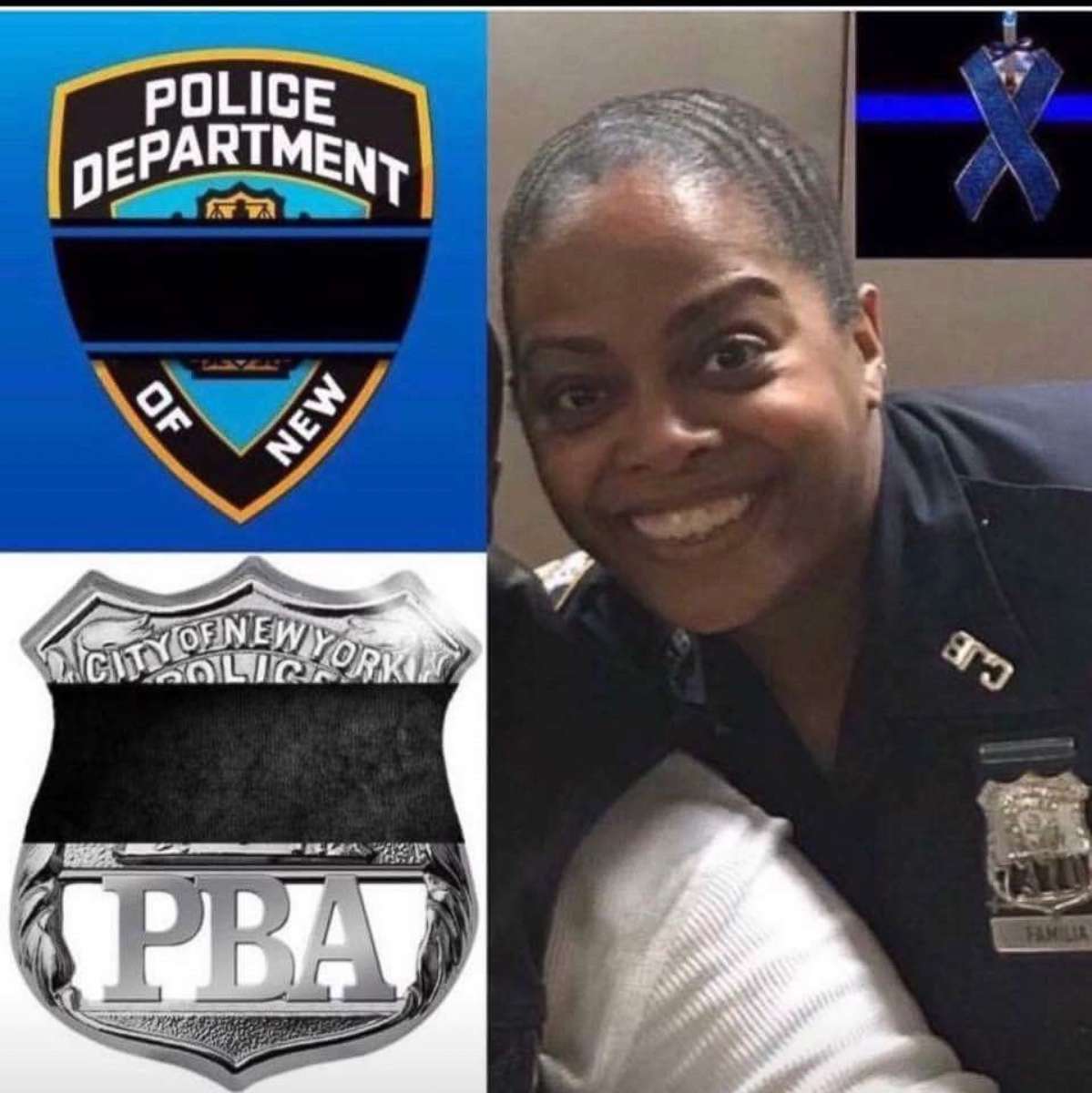 PHOTO: Officer Miosotis Familia, a 12-year veteran assigned to the New York City Police Department's 46th Precinct's Anti-Crime unit, was fatally shot, July 4, 2017.