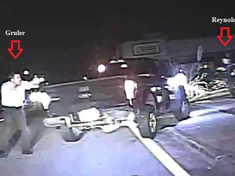 PHOTO: An image released by the Orlando Police shows two police officers who initially responded to reports of a shooting at the Pulse Nightclub on June 12, 2016 in Orlando, Fla.