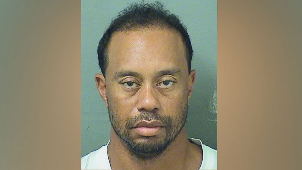 Tiger Woods in his police mugshot, Hobe Sound, Fla., May 29, 2017.