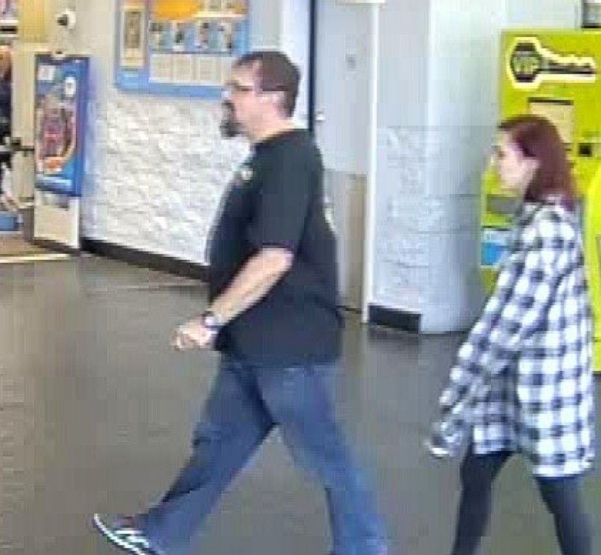 PHOTO: Police obtained surveillance images from a Walmart in Oklahoma City, from March 15, 2017, showing Tad Cummins and Elizabeth Thomas shopping at the store. 