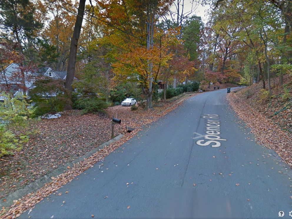 PHOTO: The 900 block of Spencer Road in McLean, Va. appears in this screen grab from Google Maps.