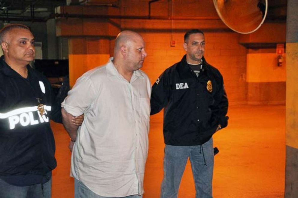 Carmine Vitolo is seen here during his 2014 arrest. 