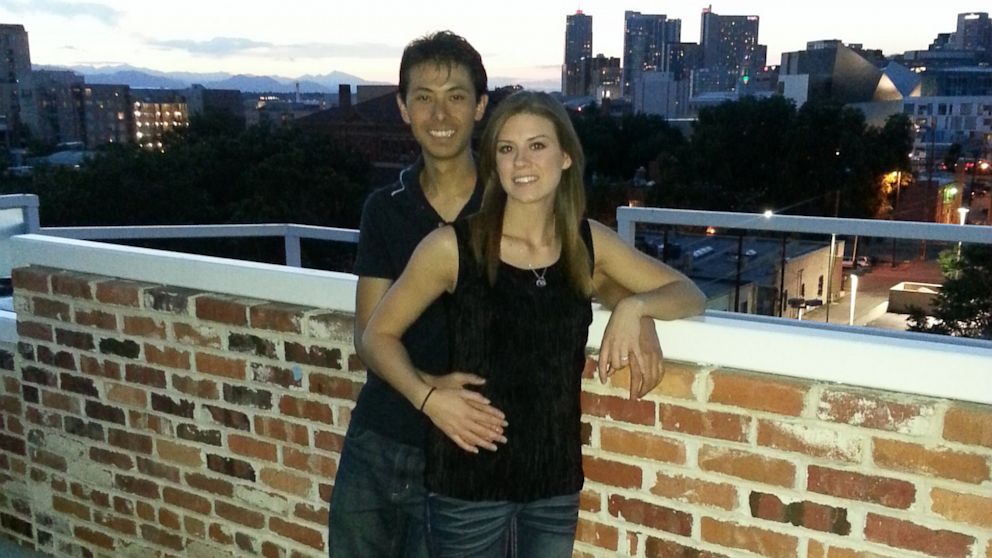 Eugene Han, 21, and Kirstin Davis, 22, survived the Aurora movie theater shooting together and are getting married on the one-year anniversary of the shooting, July 20, 2013. 