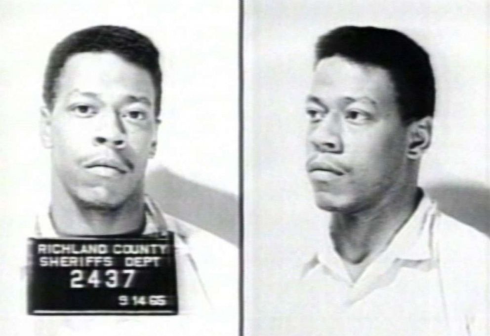 Lester Eubanks' 1965 mug shot.