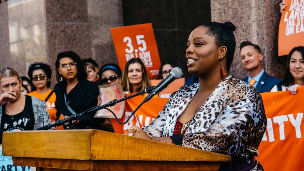 Patrisse Cullors is the co-founder of Black Lives Matter and chair of Reform L.A. Jails. 