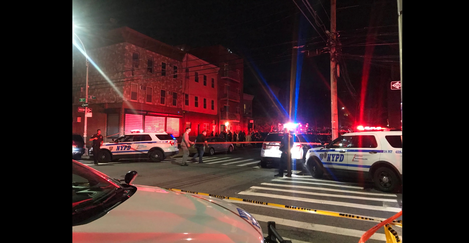 PHOTO: Police are investigating a fatal shooting in New York that left four dead.