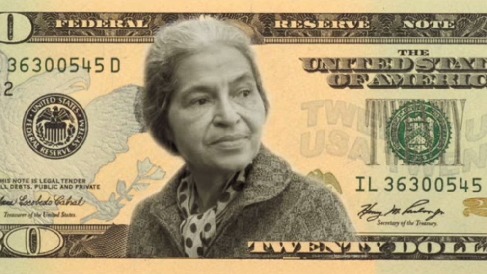 Rosa Parks is one of the final four candidates that you can vote for in the 'Women on 20s' campaign.