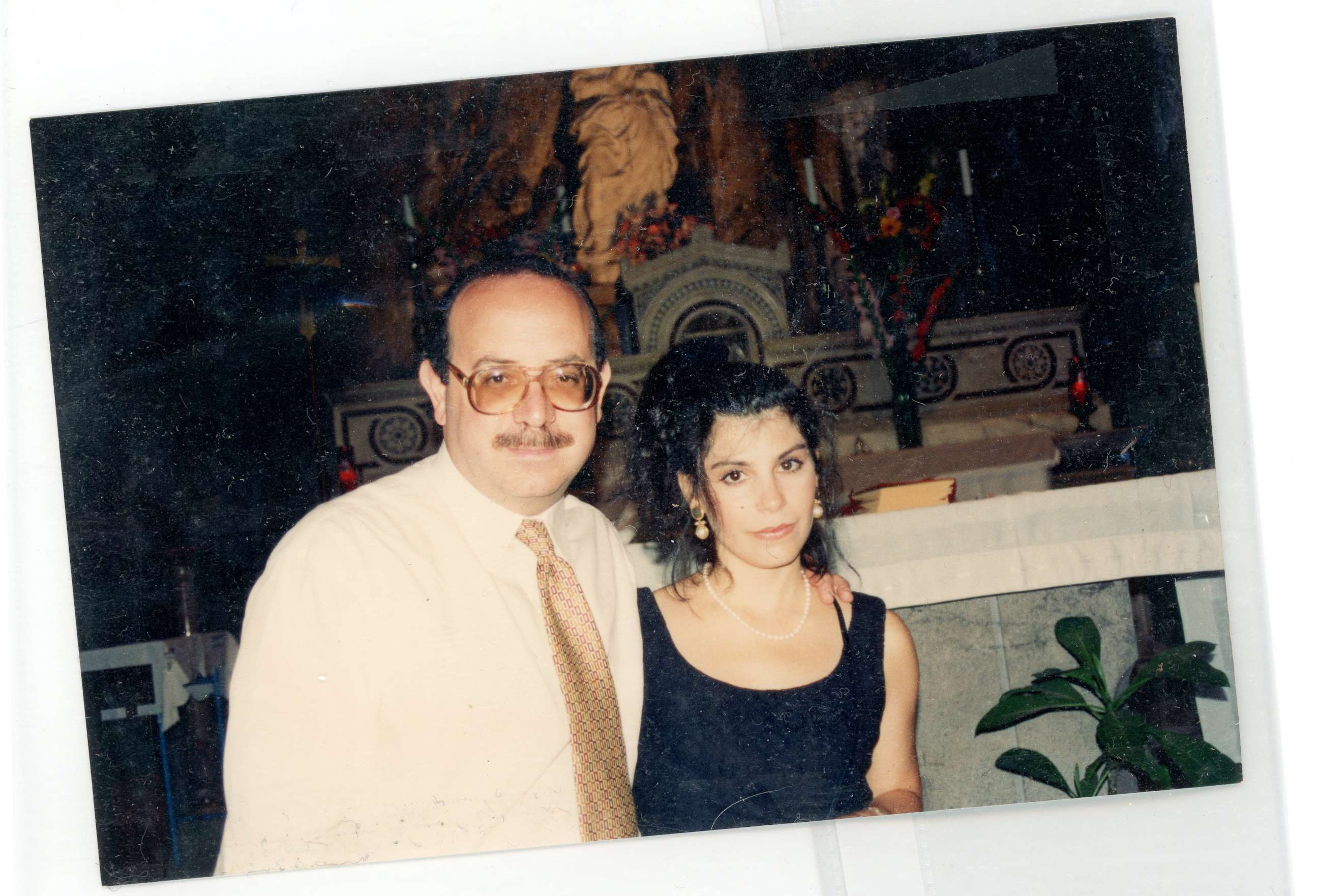 PHOTO: John Ruffo pictured with wife Linda.