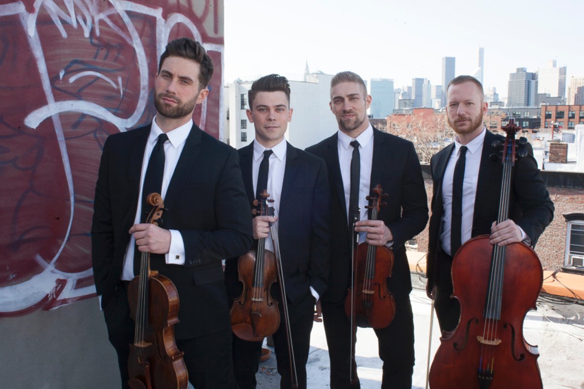 PHOTO: Well-Strung is a New York City-based singing string quartet.