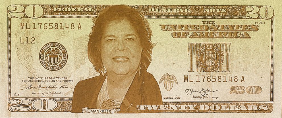 PHOTO: Wilma Mankiller is one of the final four candidates that you can vote for in the 'Women on 20s' campaign.