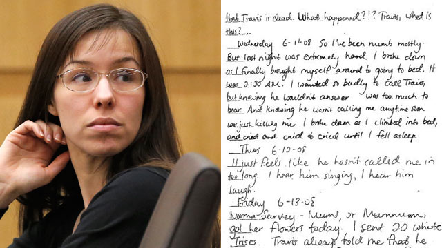 Jodi Arias Lied To Her Diary After Travis Alexander Was Dead Abc News
