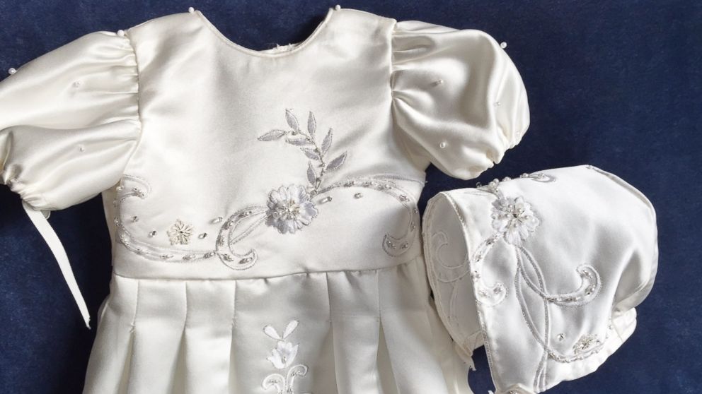 Members of the volunteer group Caring Hands for Angels use donated wedding dresses to sew burial gowns for babies in Rochester, N.Y.