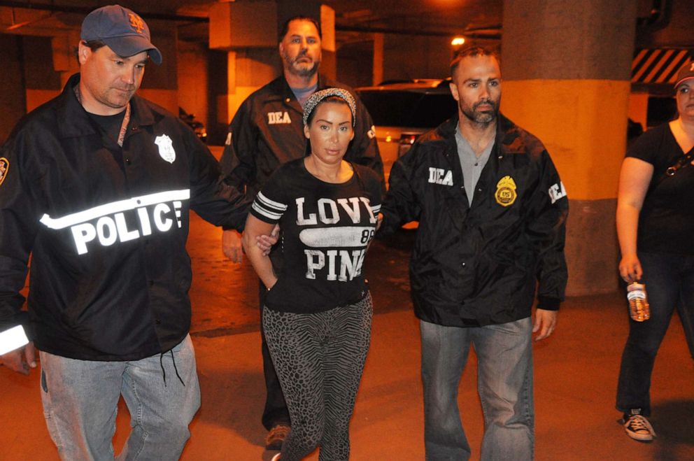 Samantha Barbash is seen here during her 2014 arrest.