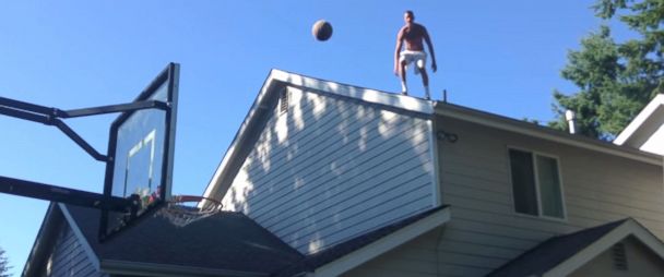 Watch These Unbelievable Basketball Trick Shots Abc News