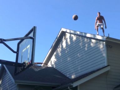 Watch These Unbelievable Basketball Trick Shots Abc News