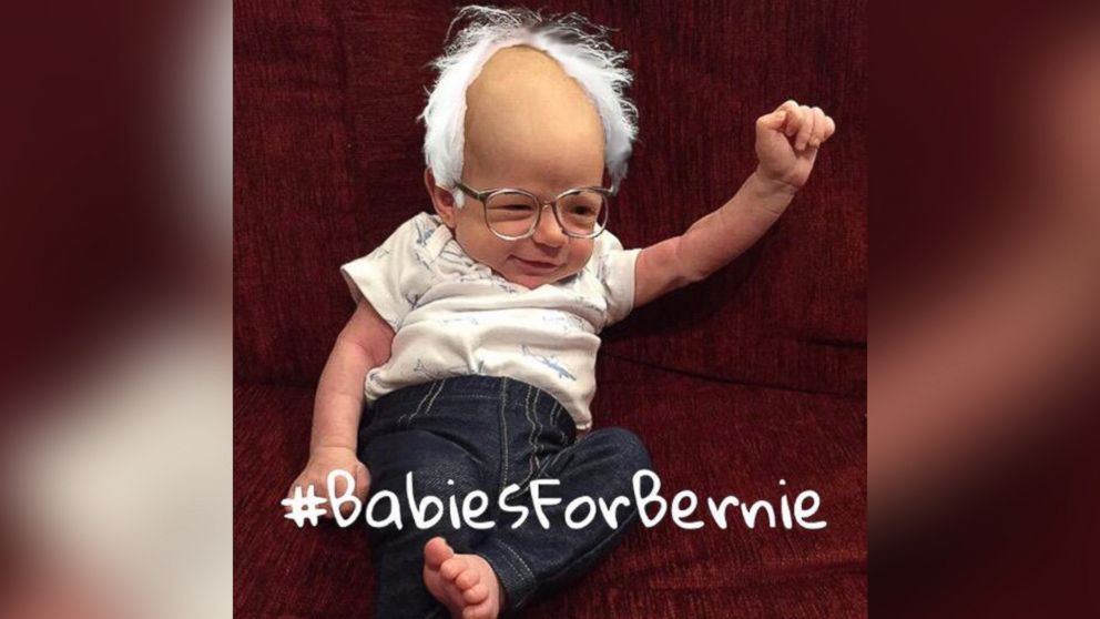 #BabiesForBernie are the newest group of Bernie Sanders supporters.