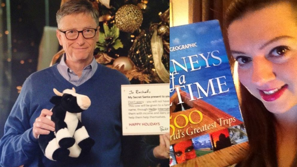 PHOTO: Reddit user Rachel posted a list of gifts she hoped to get from her Reddit Secret Santa who turned out to be Microsoft founder Bill Gates.