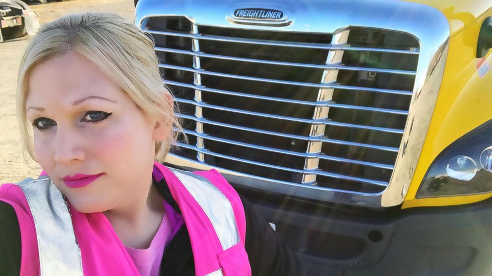 Female Trucker Explains How She Protects Herself On The Road Column Abc News 