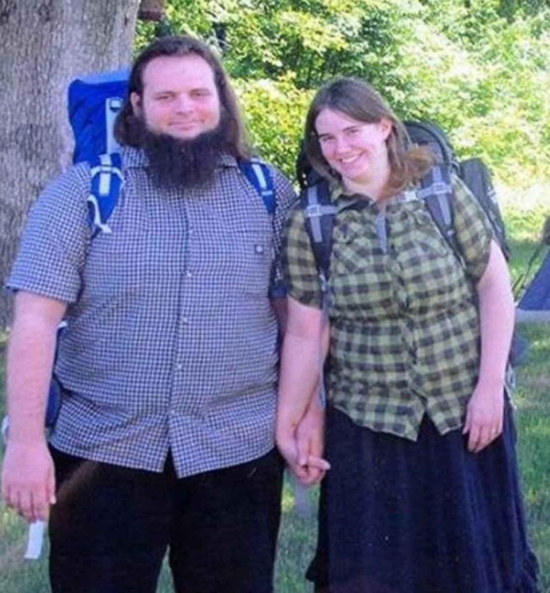 Caitlan Coleman and her husband Joshua Boyle are seen here in this undated family photo.