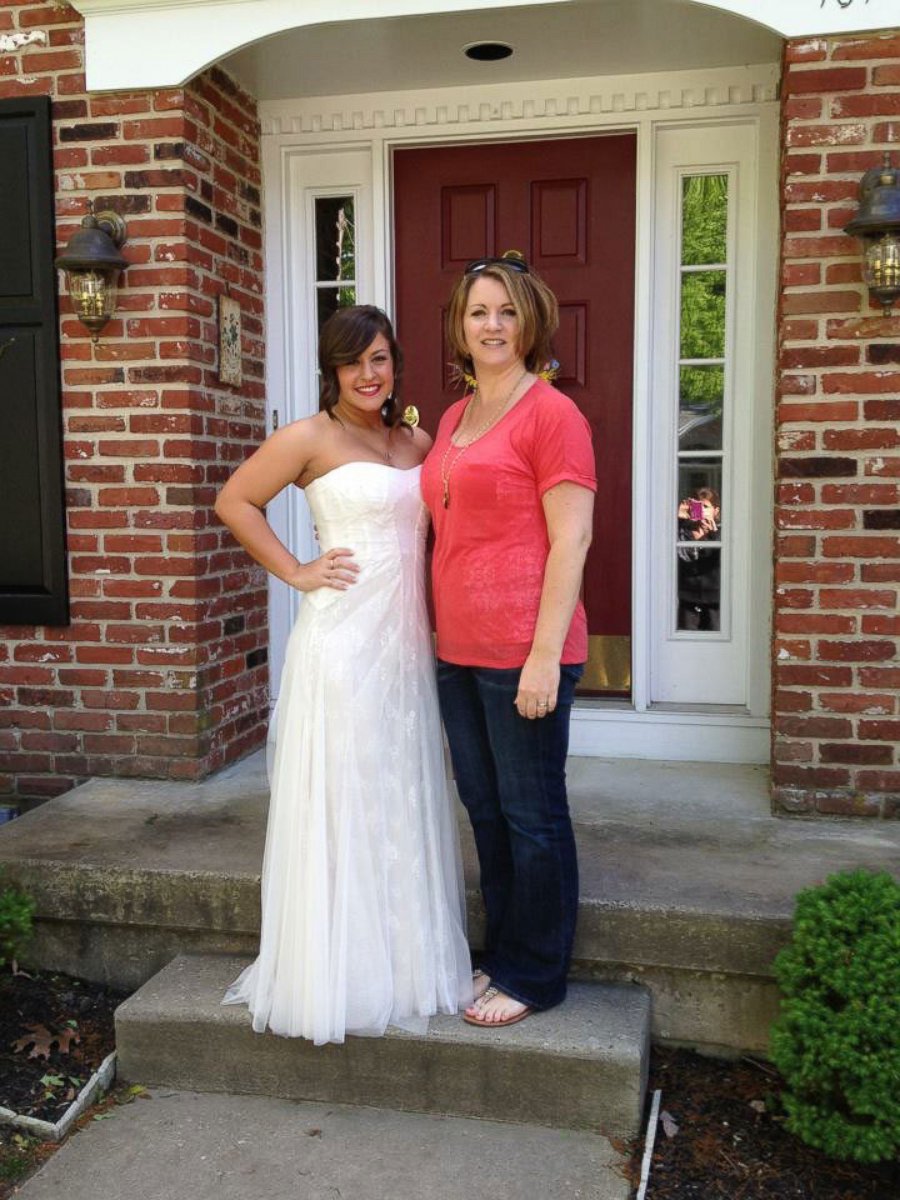 PHOTO: Maura McGarvey and her daughter Caitlyn Ricci during happier times.