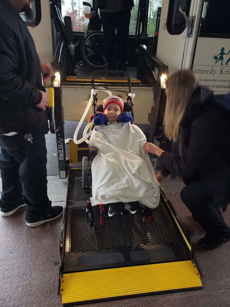 Camdyn Carr, who suffers from Acute Flaccid Myelitis or AFM, has been at the Kennedy Krieger Institute fighting for his life. 