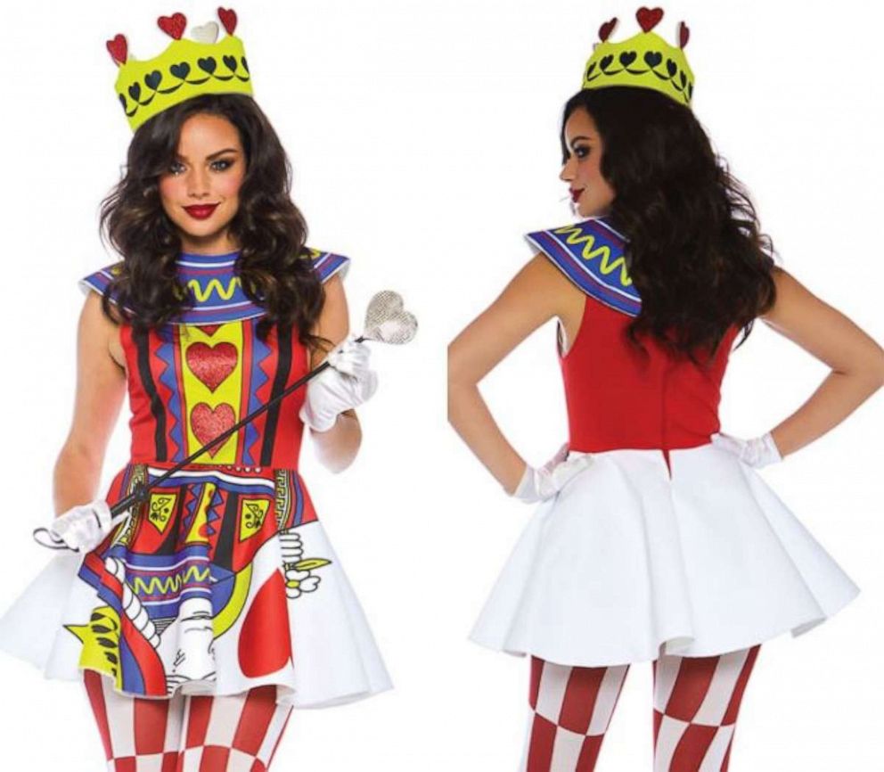 "Card Queen" is another costume Yandy points to as an example of one of their more "covered up" options.