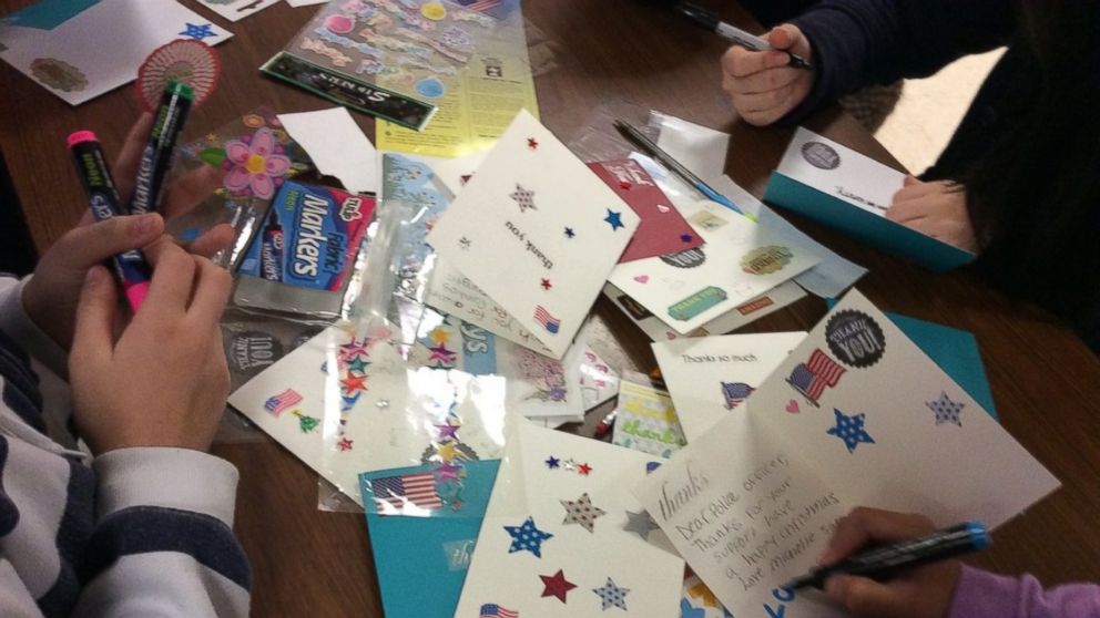 The Truth Urban Theater Group in Long Island started a project called #CardsforCops hoping to repair "the beaten & broken relationship between law enforcement and civilians."