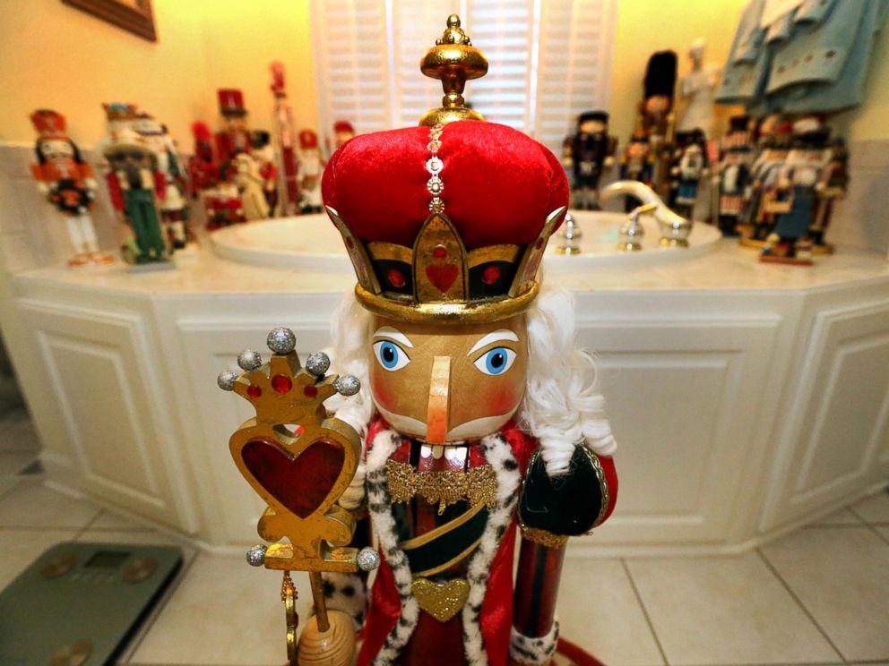 PHOTO: They also have a collection of nutcrackers on display.