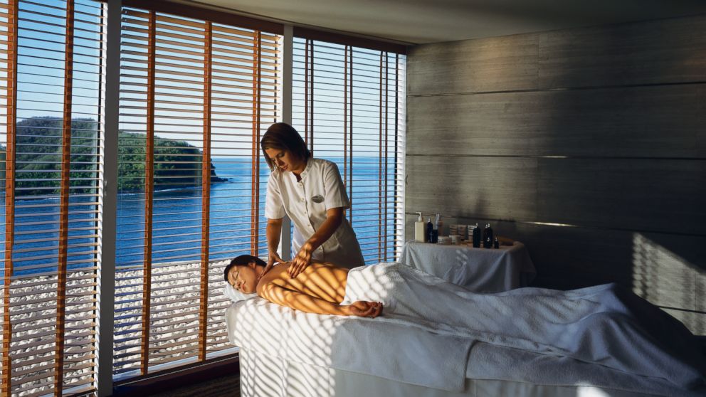 PHOTO: The Crystal Serenity's Crystal Spa & Salon is pictured. 