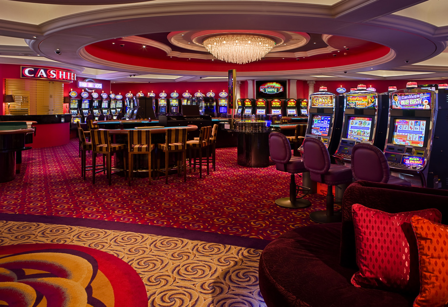 PHOTO: The Crystal Serenity's casino is pictured. 